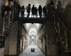Students at Eastern State Penitentiary